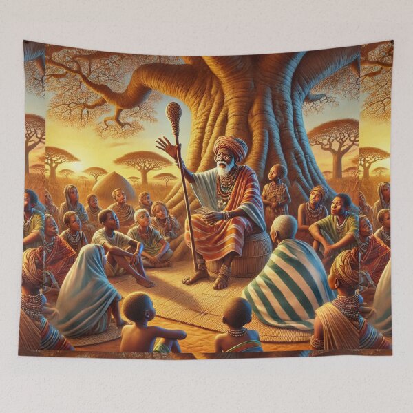 Item preview, Wisdom Under the Baobab: Stories of Family and Tradition designed and sold by Meta2Physical.