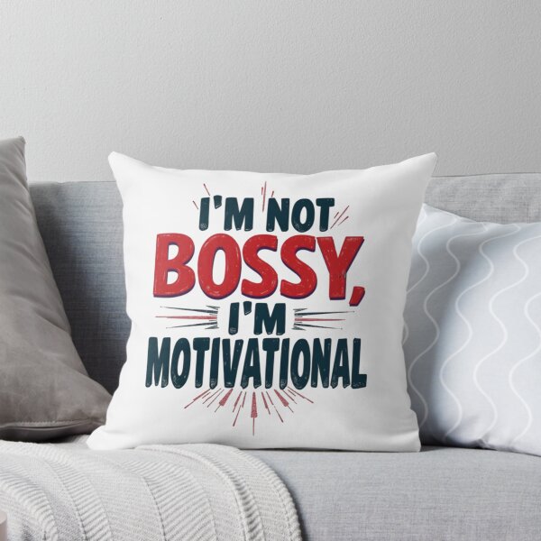 Item preview, im not bossy, im  motivational  designed and sold by Ismartista.