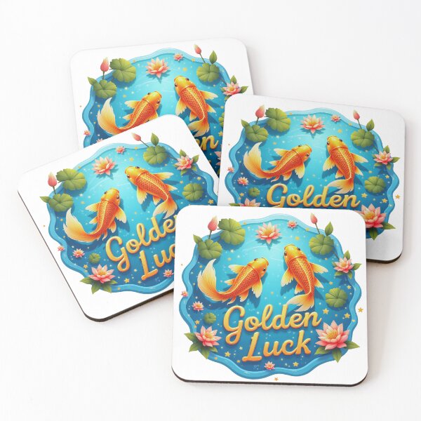 Item preview, Golden Koi Fish - Golden Luck designed and sold by Bulwshop.