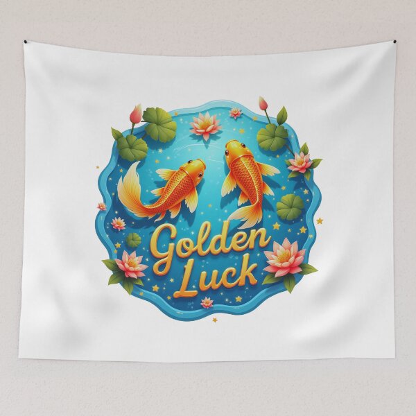 Item preview, Golden Koi Fish - Golden Luck designed and sold by Bulwshop.