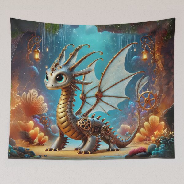Item preview, Steampunk Sea Dragon designed and sold by Sillytoe.