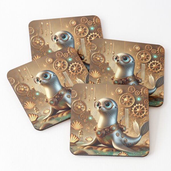 Item preview, Steampunk Sea Lion designed and sold by Sillytoe.