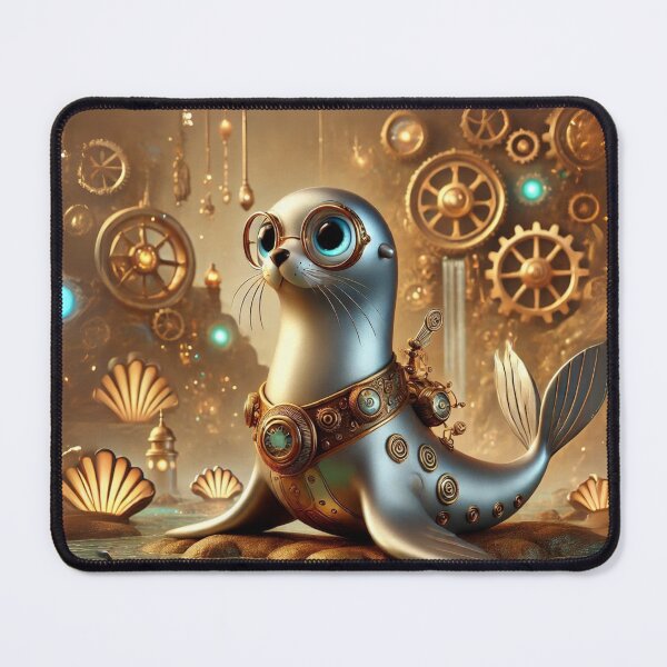 Item preview, Steampunk Sea Lion designed and sold by Sillytoe.