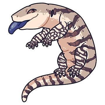 Artwork thumbnail, Blue Tongue Skink by cargorabbit