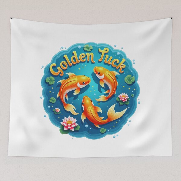 Item preview, Golden Koi Fish - Golden Luck designed and sold by Bulwshop.