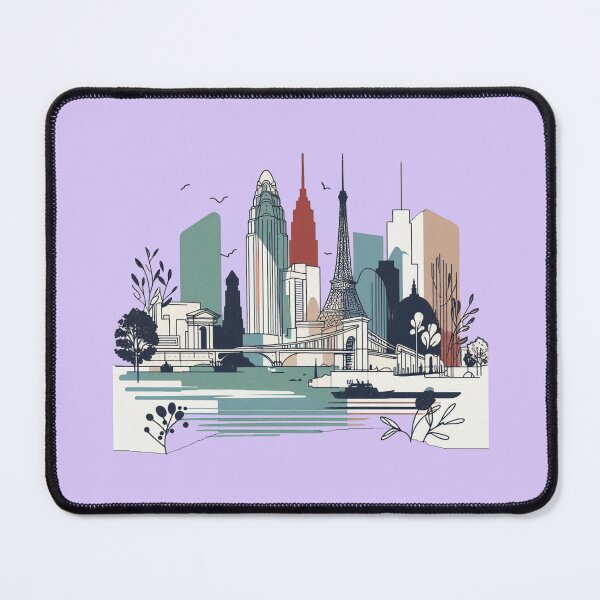 Item preview, Roebling Suspension Bridge and Skyline in 3D Art, designed and sold by PaintMeWorld.