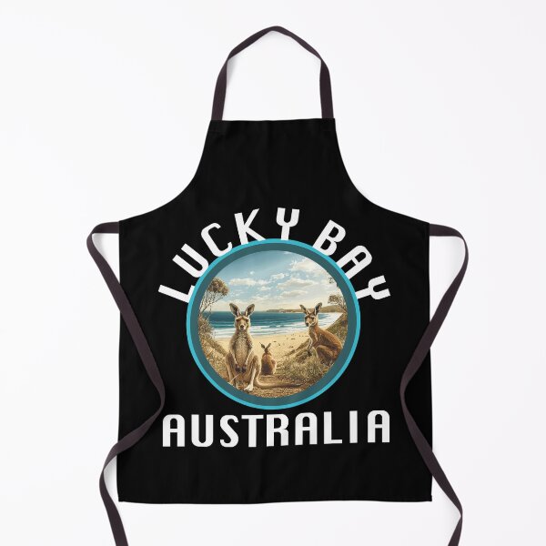 Item preview, Lucky Bay - Australia (with White Lettering) designed and sold by VelvetRoom.