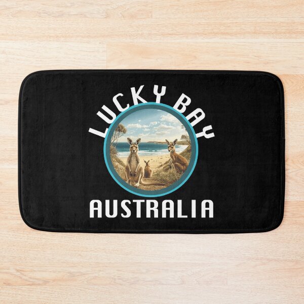 Item preview, Lucky Bay - Australia (with White Lettering) designed and sold by VelvetRoom.