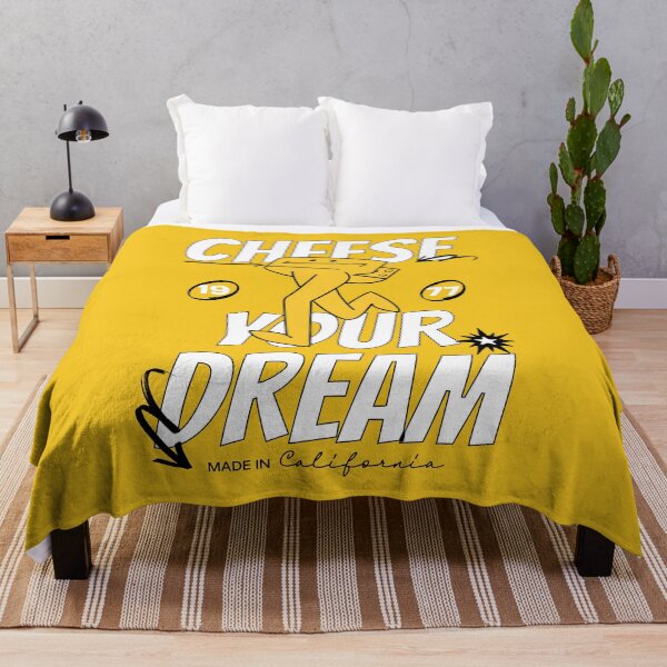 Item preview, Cheese Your Dream, Cheese Pun, Retro Cheese designed and sold by Mariana Piana.