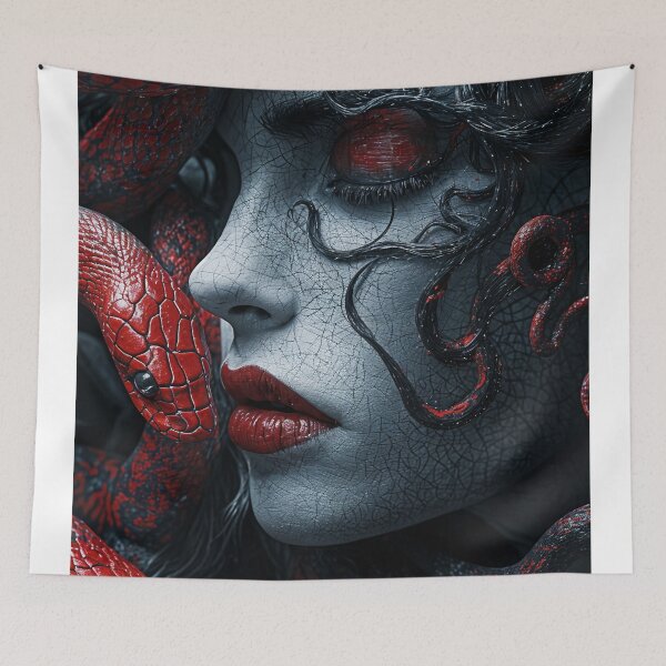 Item preview, Crimson Serpent's Gaze designed and sold by oanaunciuleanu.