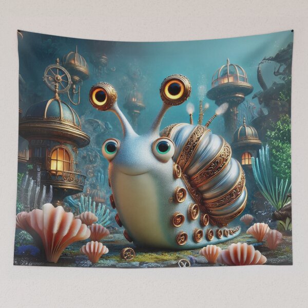 Item preview, Steampunk Sea Slug designed and sold by Sillytoe.