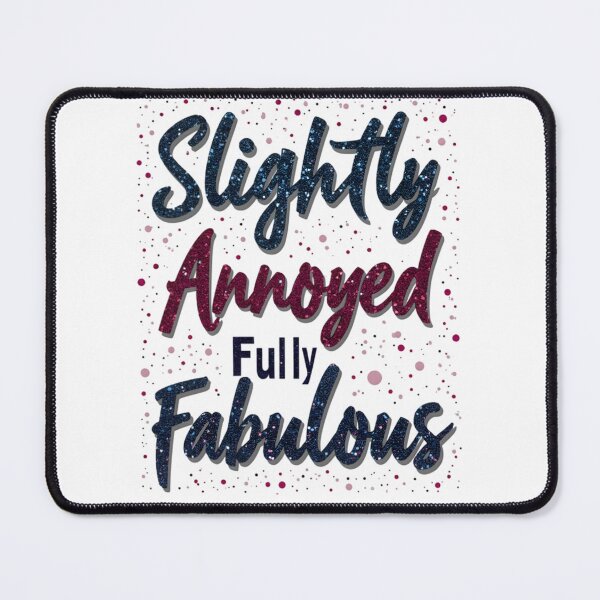 Item preview, slightly annoyed  designed and sold by Ismartista.