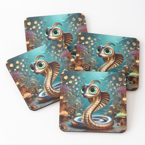 Item preview, Steampunk Sea Snake designed and sold by Sillytoe.