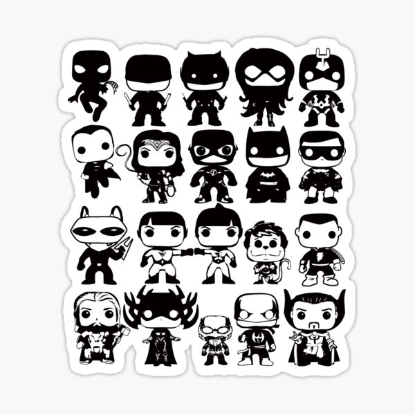 do funko pops have stickers