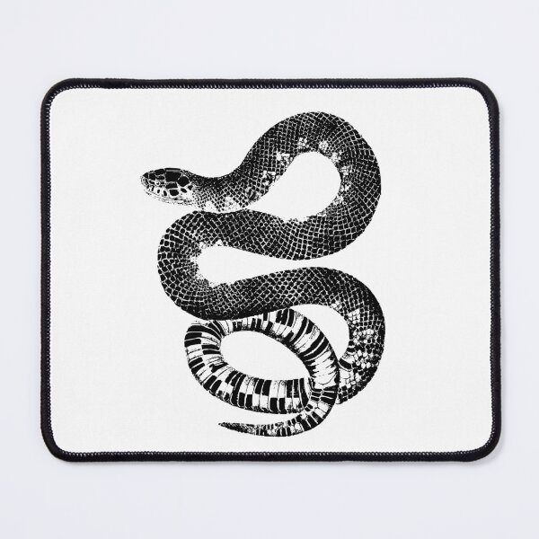 Item preview, Vintage Rattle Snake illustration designed and sold by Willow Art Boutique.