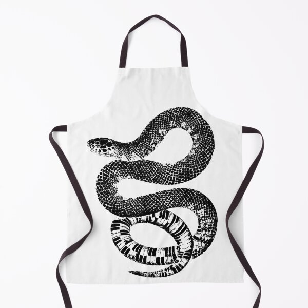 Item preview, Vintage Rattle Snake illustration designed and sold by Willow Art Boutique.