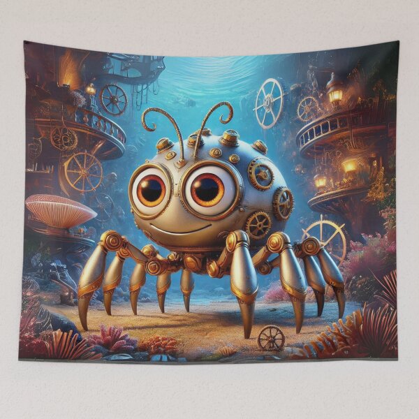 Item preview, Steampunk Sea Spider designed and sold by Sillytoe.