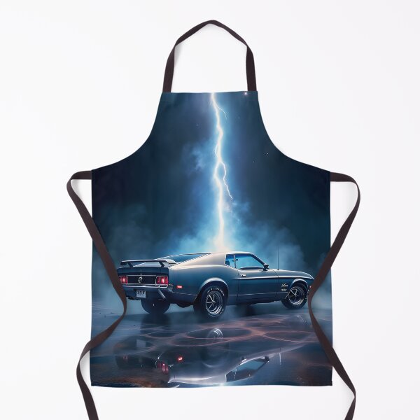 Item preview, 1971 Ford Mustang Mach 1 in Cosmic Beam - Surreal Space Art designed and sold by aiEuroGirls.