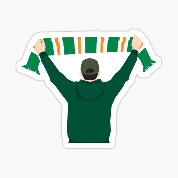 Item preview, Celtic Fan With a Scarf YNWA designed and sold by casualsofficial.