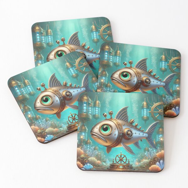 Item preview, Steampunk Sea Trout designed and sold by Sillytoe.