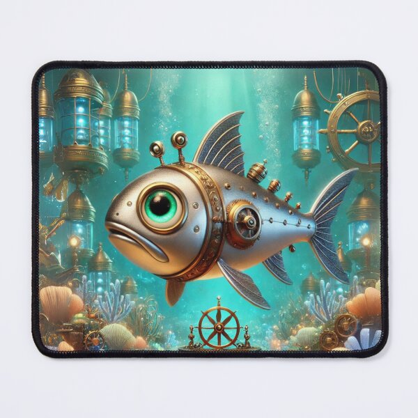 Item preview, Steampunk Sea Trout designed and sold by Sillytoe.