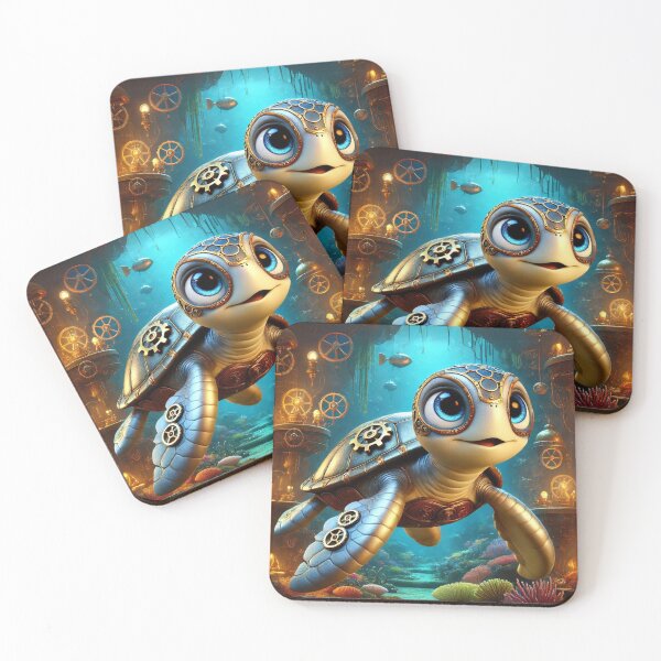 Item preview, Steampunk Sea Turtle designed and sold by Sillytoe.