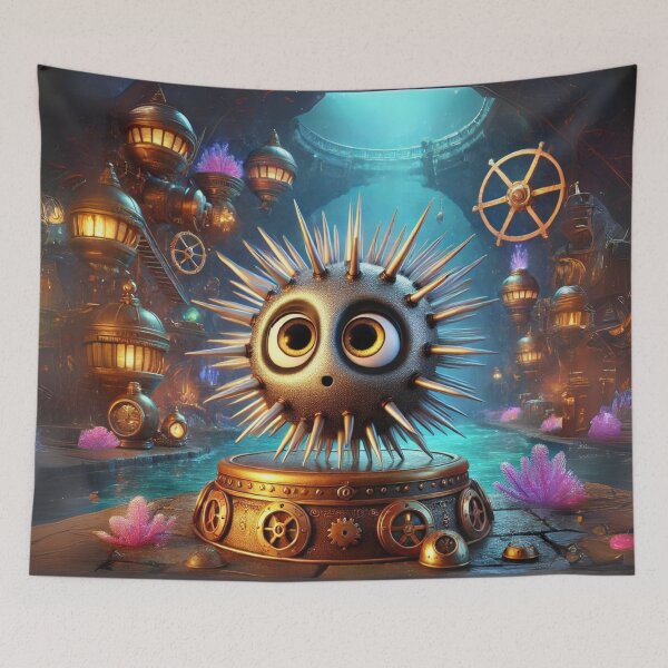 Item preview, Steampunk Sea Urchin designed and sold by Sillytoe.