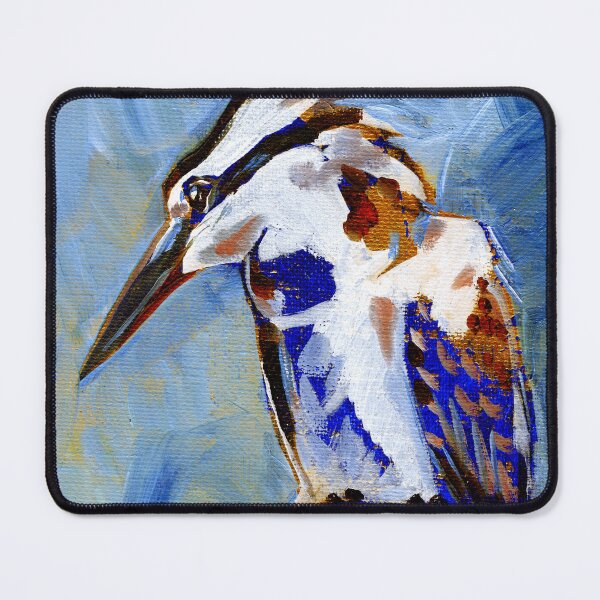 Item preview, Pied Kingfisher designed and sold by LauraGarabedian.