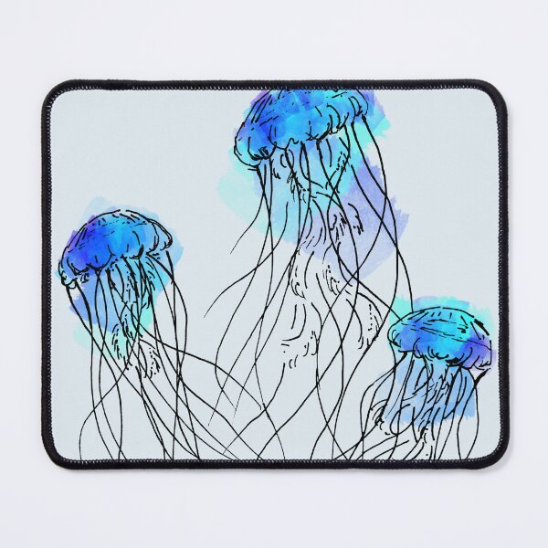Item preview, Sea Nettle Jellyfish (blue) designed and sold by DragonOfShadows.