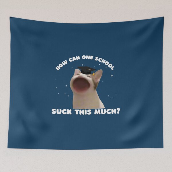 Item preview, HOW CAN ONE SCHOOL SUCK SO MUCH designed and sold by Vuriah-Tee.