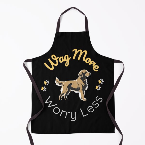 Item preview, Wag More Worry Less Positive Message Dog Lover Gift designed and sold by Golden-Heaven.