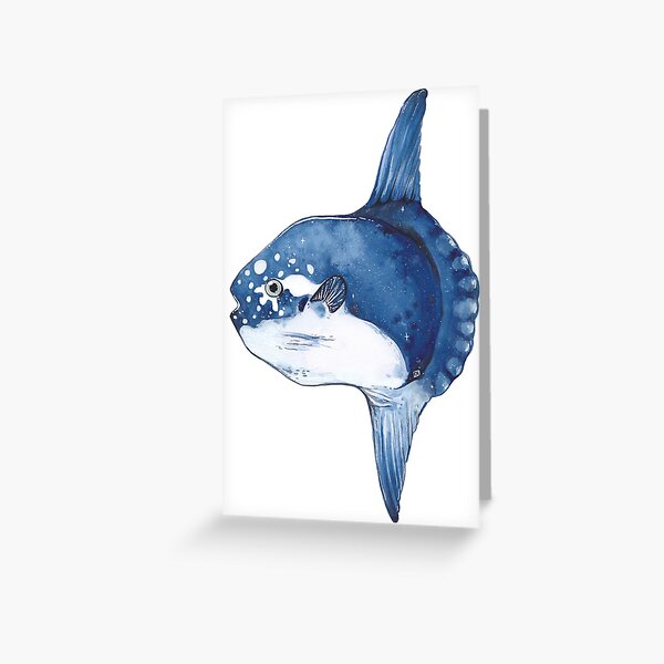 Item preview, Ocean Sunfish - Mola Mola  designed and sold by Roo Nutkins.