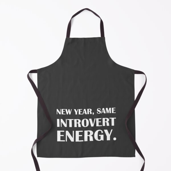 Item preview, New Year, Same Introvert Energy. / Introvert Joke Funny T-Shirt Label designed and sold by introvertvibes.
