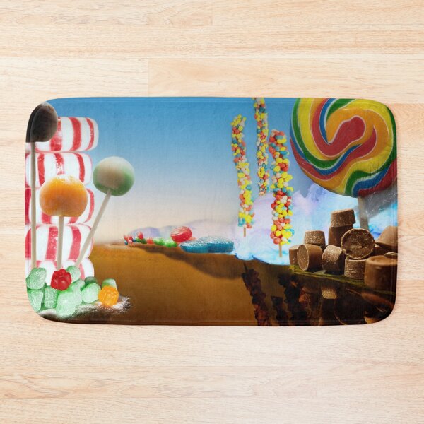 Item preview, chocolate candy river landscape designed and sold by fotofusion.