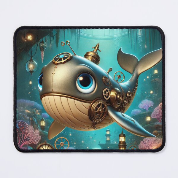 Item preview, Steampunk Sei Whale designed and sold by Sillytoe.
