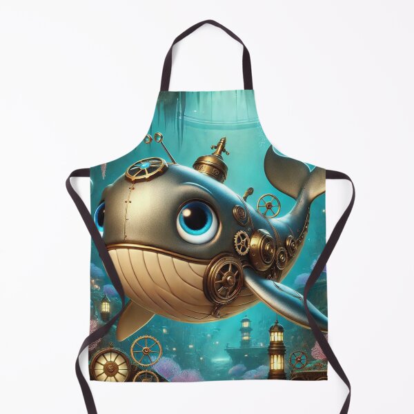 Item preview, Steampunk Sei Whale designed and sold by Sillytoe.