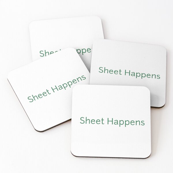 Item preview, Sheet Happens designed and sold by The Abundant Canvas.