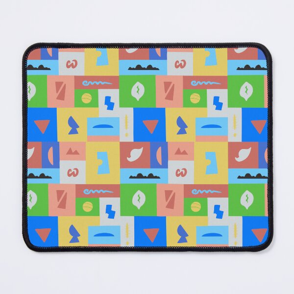 Item preview, Vibrant shape pattern designed and sold by EkoArt.