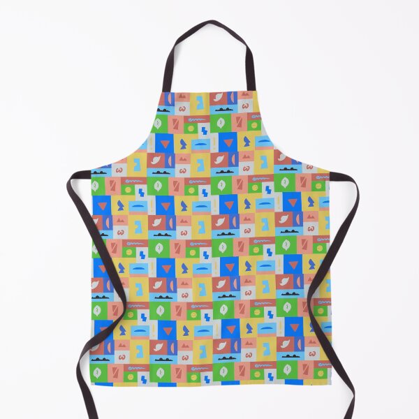 Item preview, Vibrant shape pattern designed and sold by EkoArt.