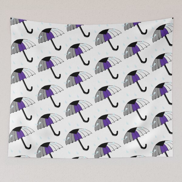 Item preview, Demisexual Pride Flag Umbrella  designed and sold by HarveyHandcraftsandDesigns.