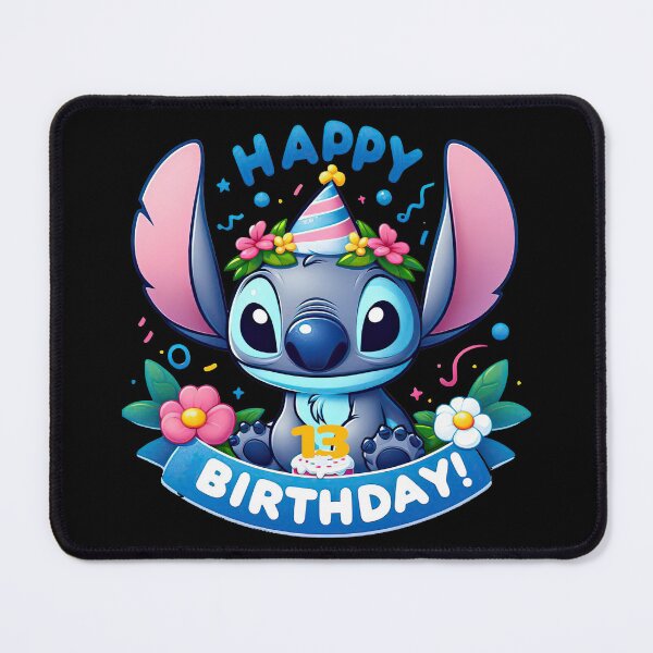 Artikelvorschau, Stich 13. Geburtstag mit Kuchen und Blumen entworfen und verkauft von OverTimeBGD.