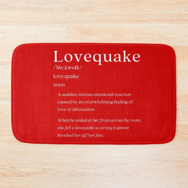 Item preview, Dictionary: Lovequake designed and sold by nature. electrified..
