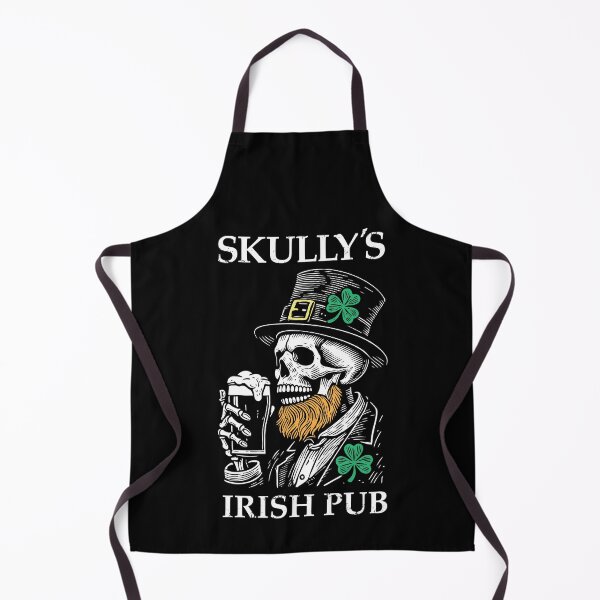 Item preview, Skully's Irish Pub Skull St. Patrick's Day 2025 Shamrock designed and sold by d247.
