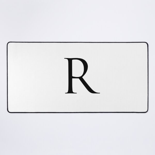 Item preview, Capital Letter R - Stylish Serif Font (Black) designed and sold by STUDIO-72.