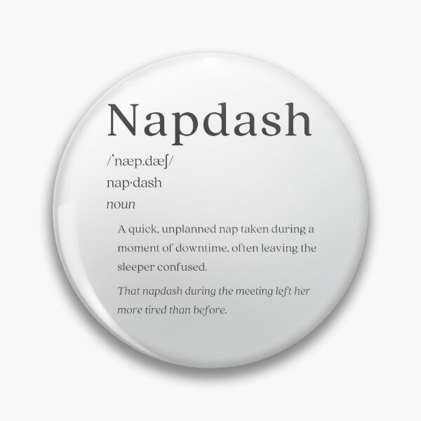Artikelvorschau, Wörterbuch: Napdash entworfen und verkauft von nature. electrified..
