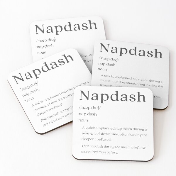 Artikelvorschau, Wörterbuch: Napdash entworfen und verkauft von nature. electrified..