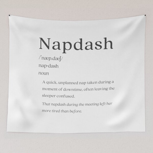 Item preview, Dictionary: Napdash designed and sold by nature. electrified..