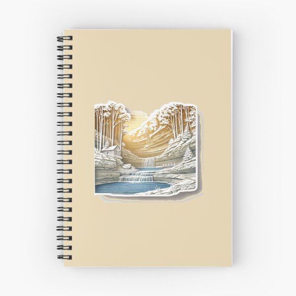 Item preview, Hocking Hills State Park in 3D Art,  designed and sold by PaintMeWorld.