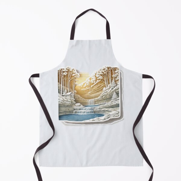 Item preview, Hocking Hills State Park in 3D Art, designed and sold by PaintMeWorld.