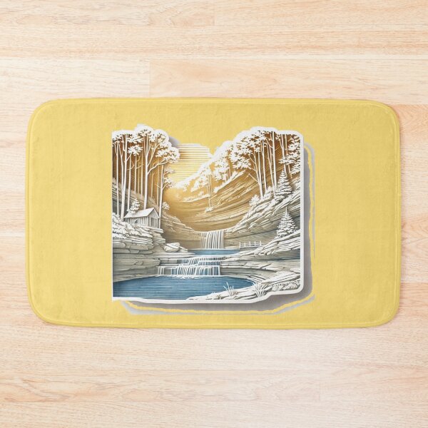 Item preview, Hocking Hills State Park in 3D Art,  designed and sold by PaintMeWorld.